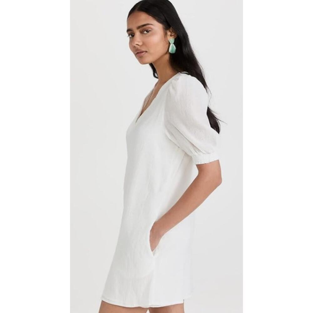 BB Dakota by Steve Madden Fields of Gold White Mini Dress Size XS - Picture 2 of 14